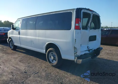 2013 Chevrolet Express 3500 Lt z USA, uszkodzony, nr VIN 1GAZG1FG8D1105634